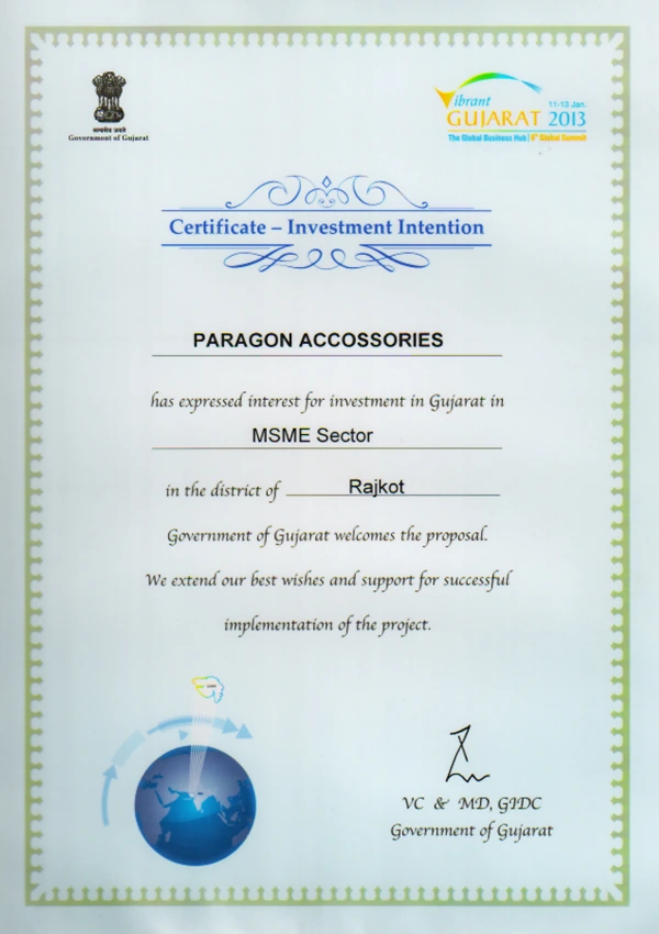Paragon-Investment-Intention-Certificate